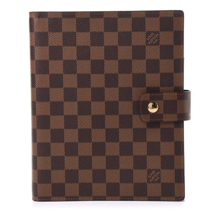 Louis Vuitton Damier Ebene Large Ring Agenda Cover 1 of 9