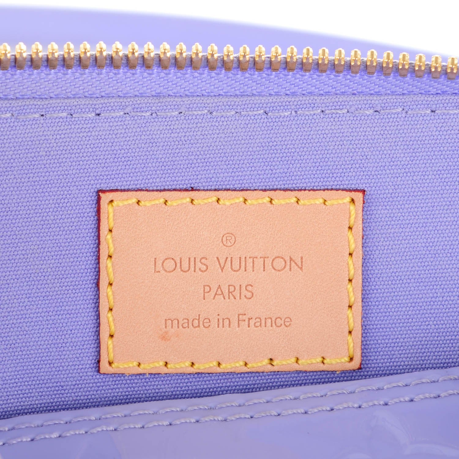 Louis Vuitton Vernis Alma BB Lilac 6 of 6