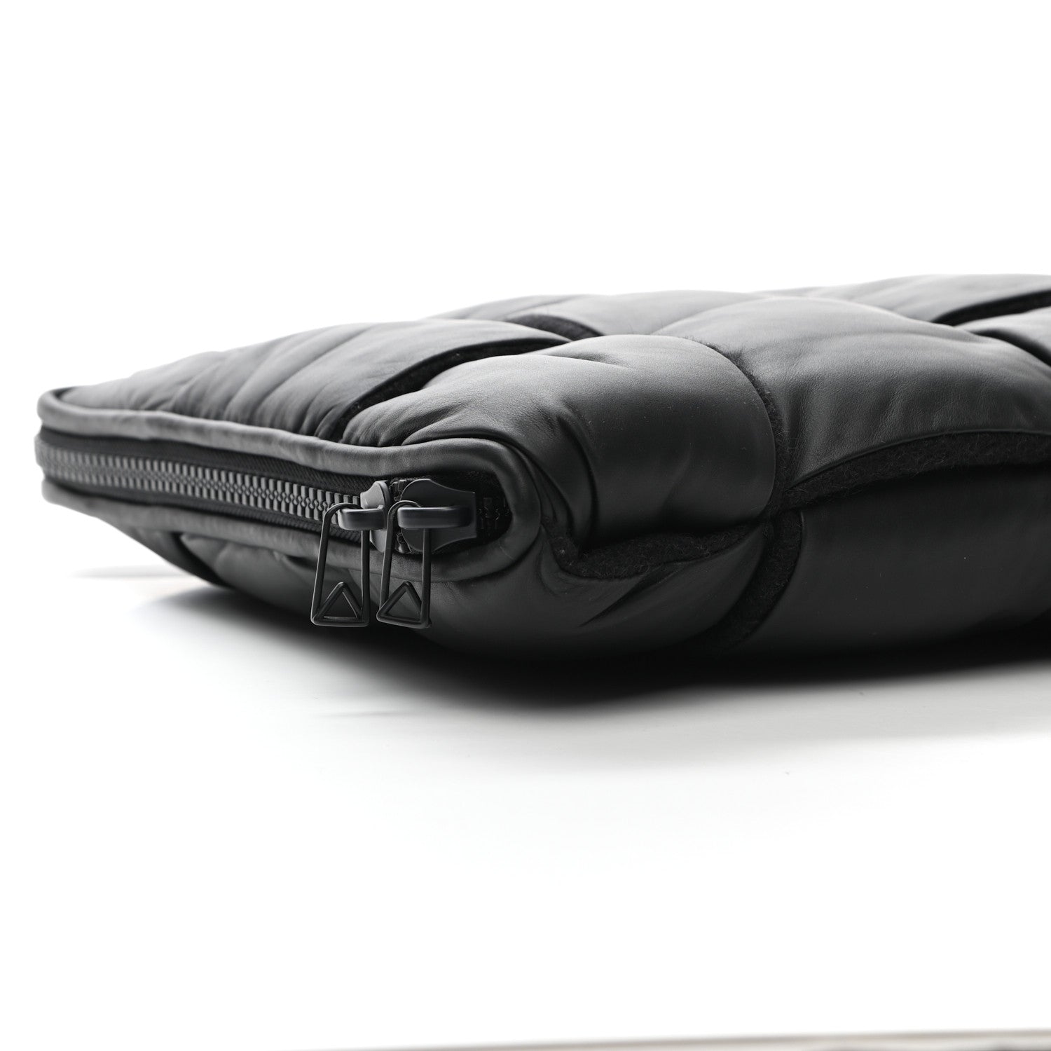 Bottega Veneta Calfskin Maxi Intrecciato Puffy Laptop Pouch Camping 10 of 11