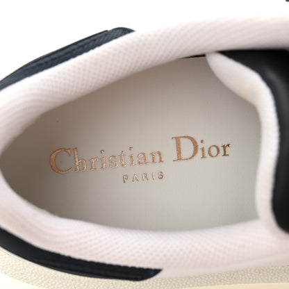 Christian Dior Calfskin Bi-Color Dior-ID Platform Sneakers 41 White Deep Blue 8 of 9