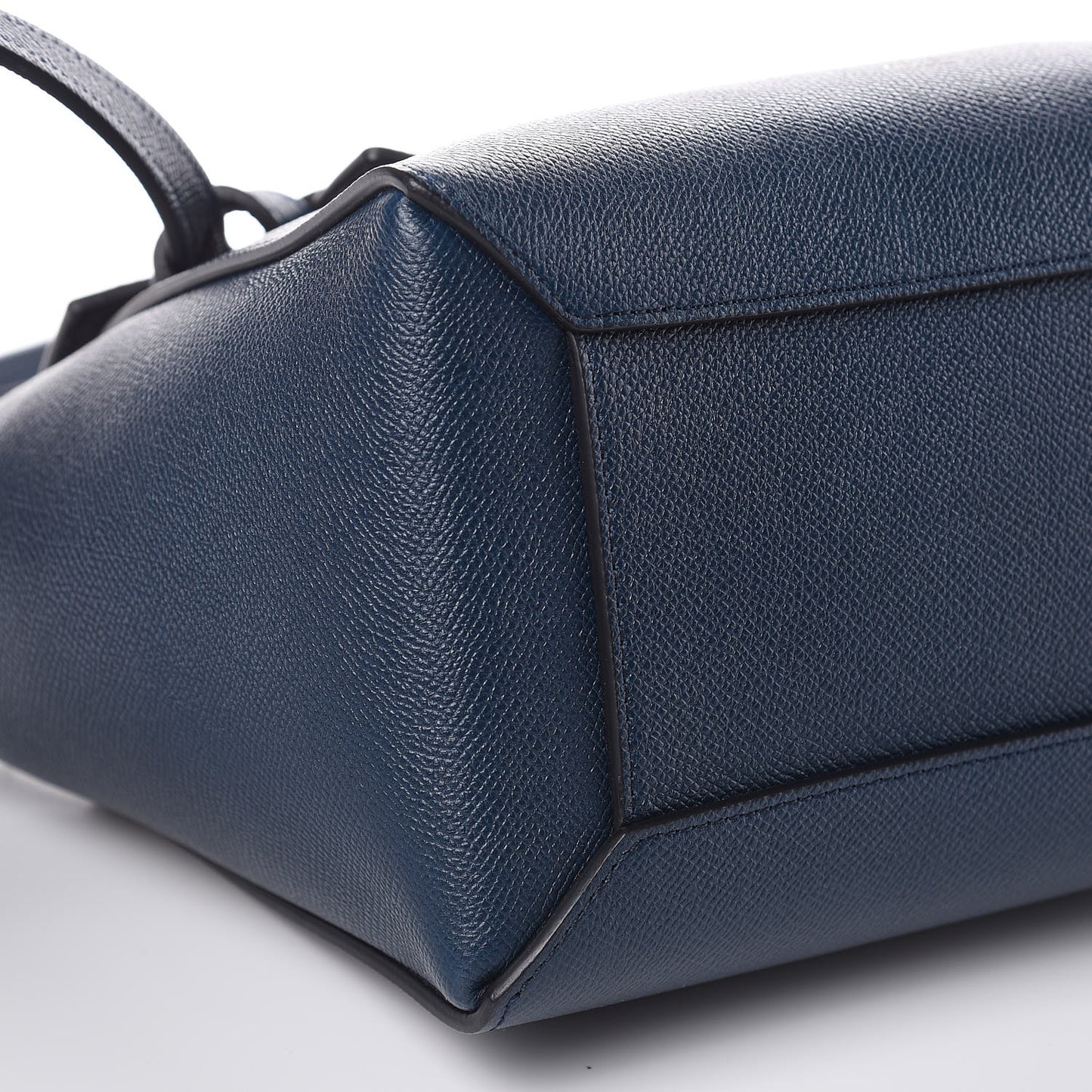 Baby Grained Calfskin Micro Belt Bag Deepsea