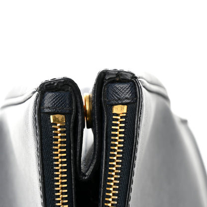 Prada Saffiano Medium Galleria Double Zip Tote Baltico 13 of 14