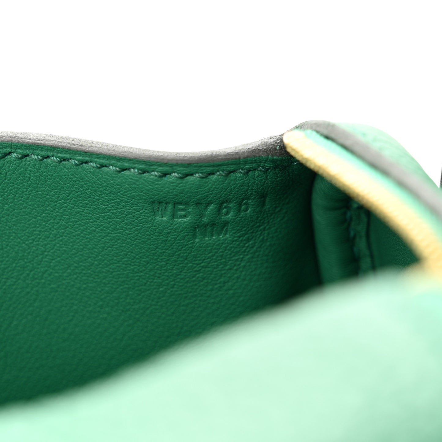 Taurillon Clemence Mini Lindy 20 Vert Vertigo