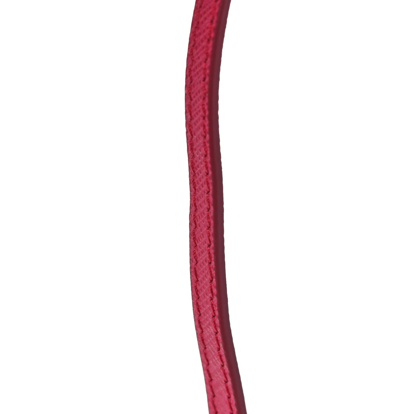 Saffiano Mini Monochrome Camera Crossbody Bag Magenta