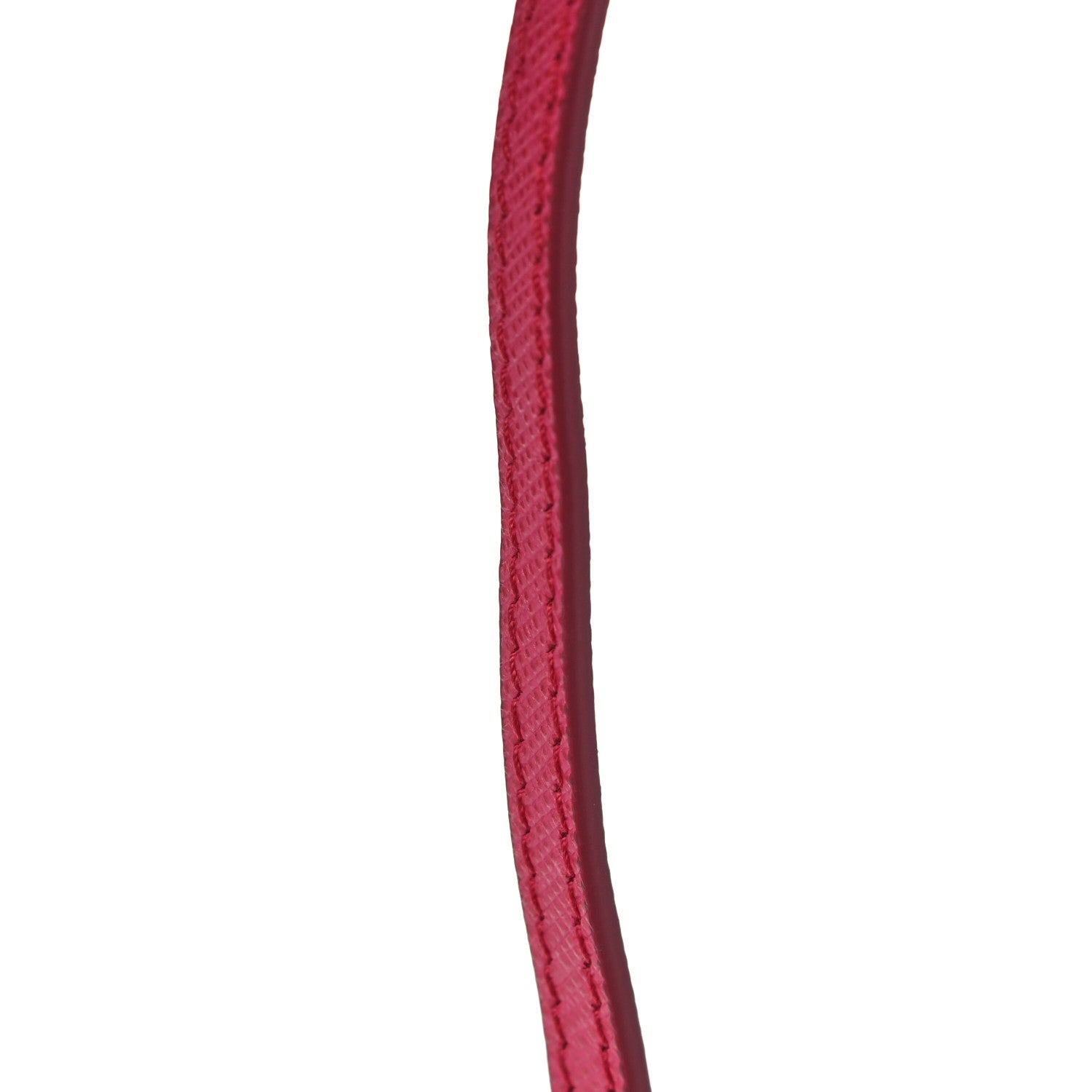 Prada Saffiano Mini Monochrome Camera Crossbody Bag Magenta 9 of 9