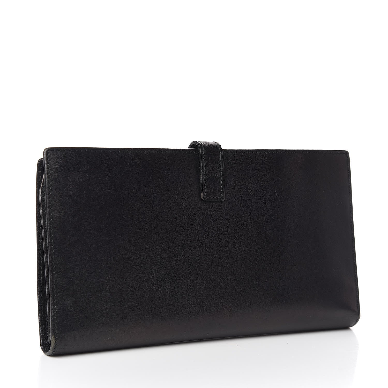 Gucci Smooth Calfskin Continental Bardot Wallet Black 3 of 7