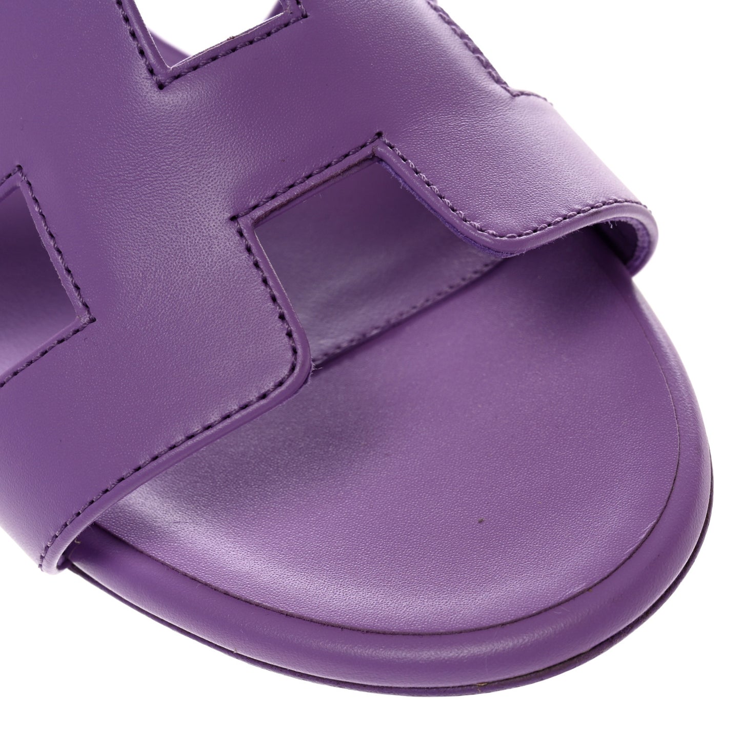 Calfskin Oasis Sandals 37 Violet
