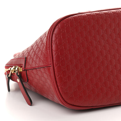 Gucci Microguccissima Medium Dome Bag Red 8 of 9