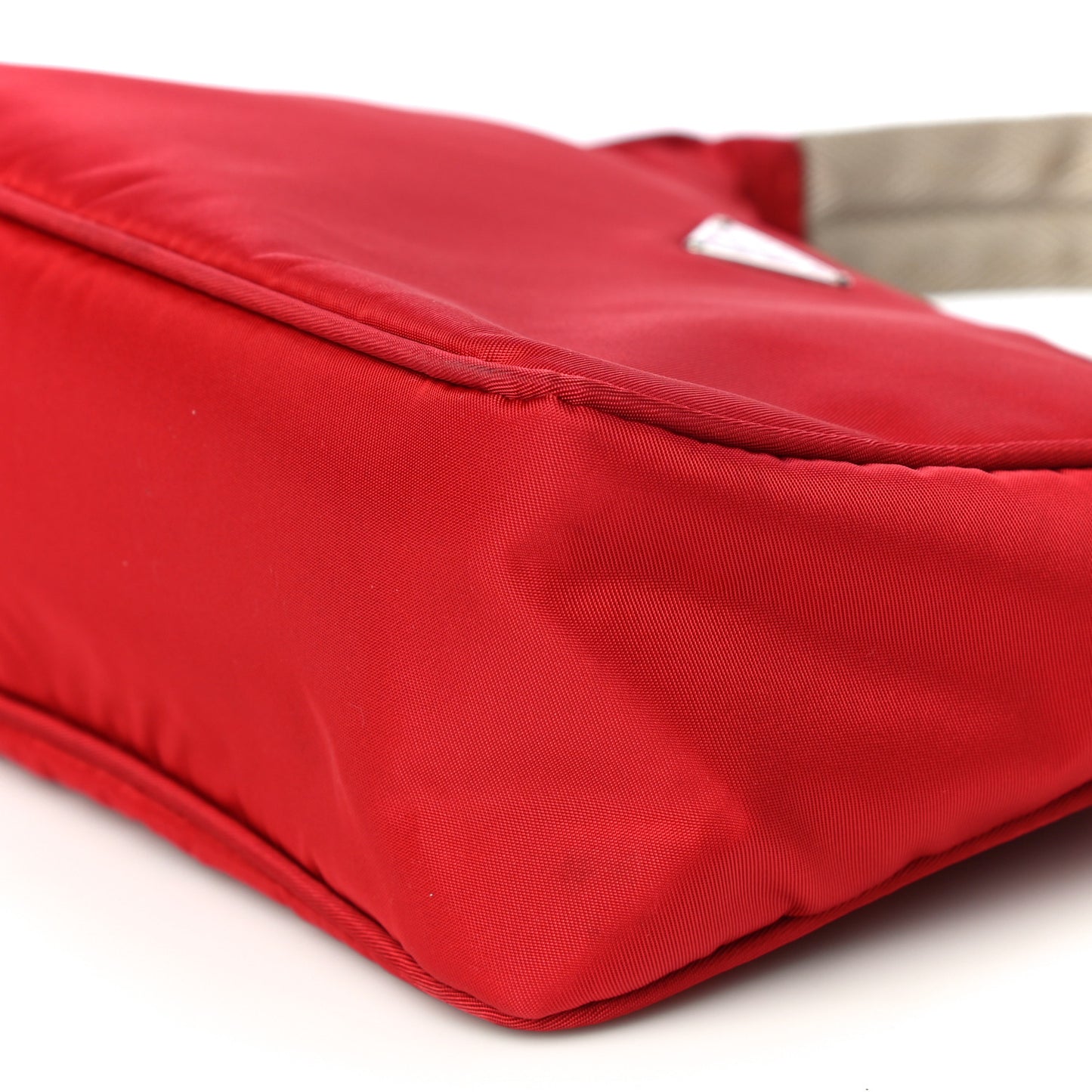 Tessuto Nylon Sport Shoulder Bag Rosso