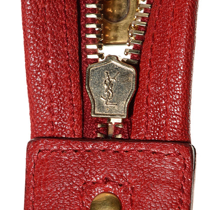Saint Laurent Sheepskin Large Cabas ChYc Red 8 of 9