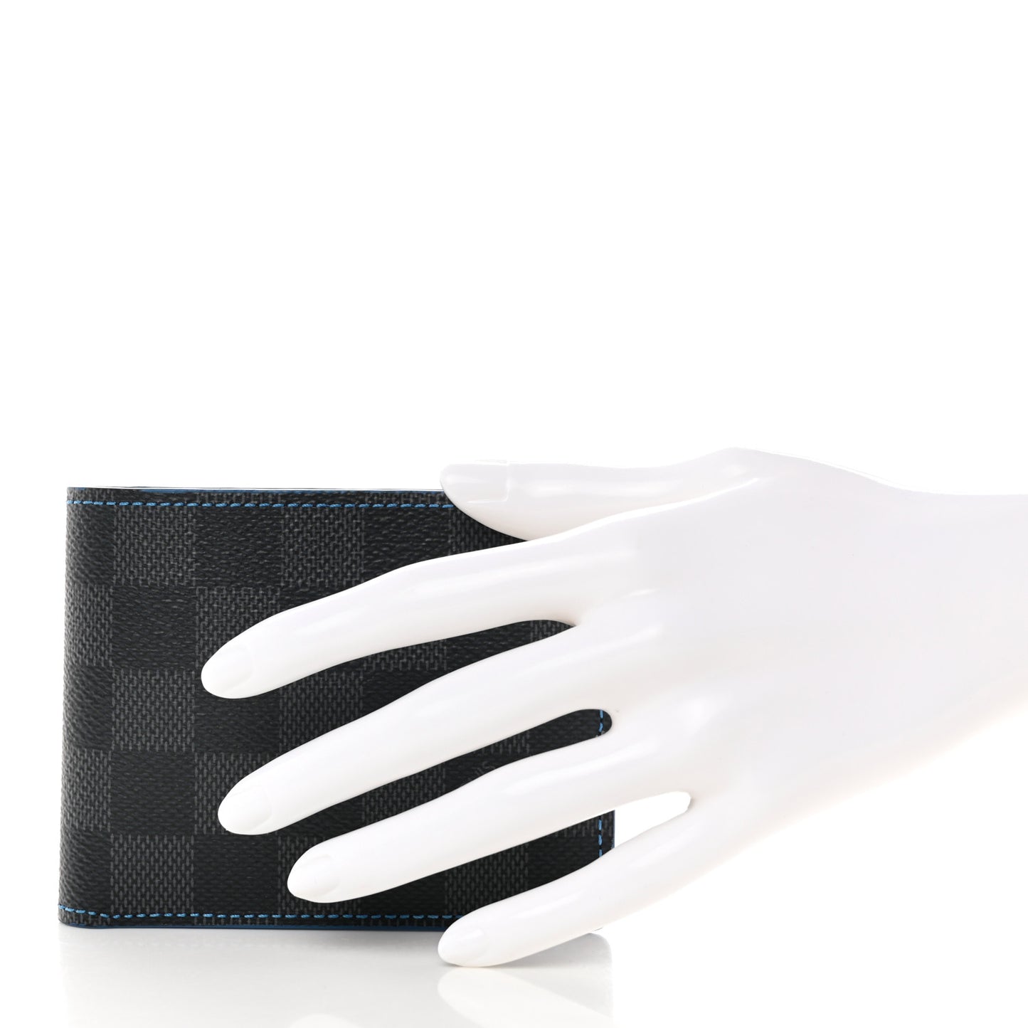 Damier Graphite Slender Wallet Blue