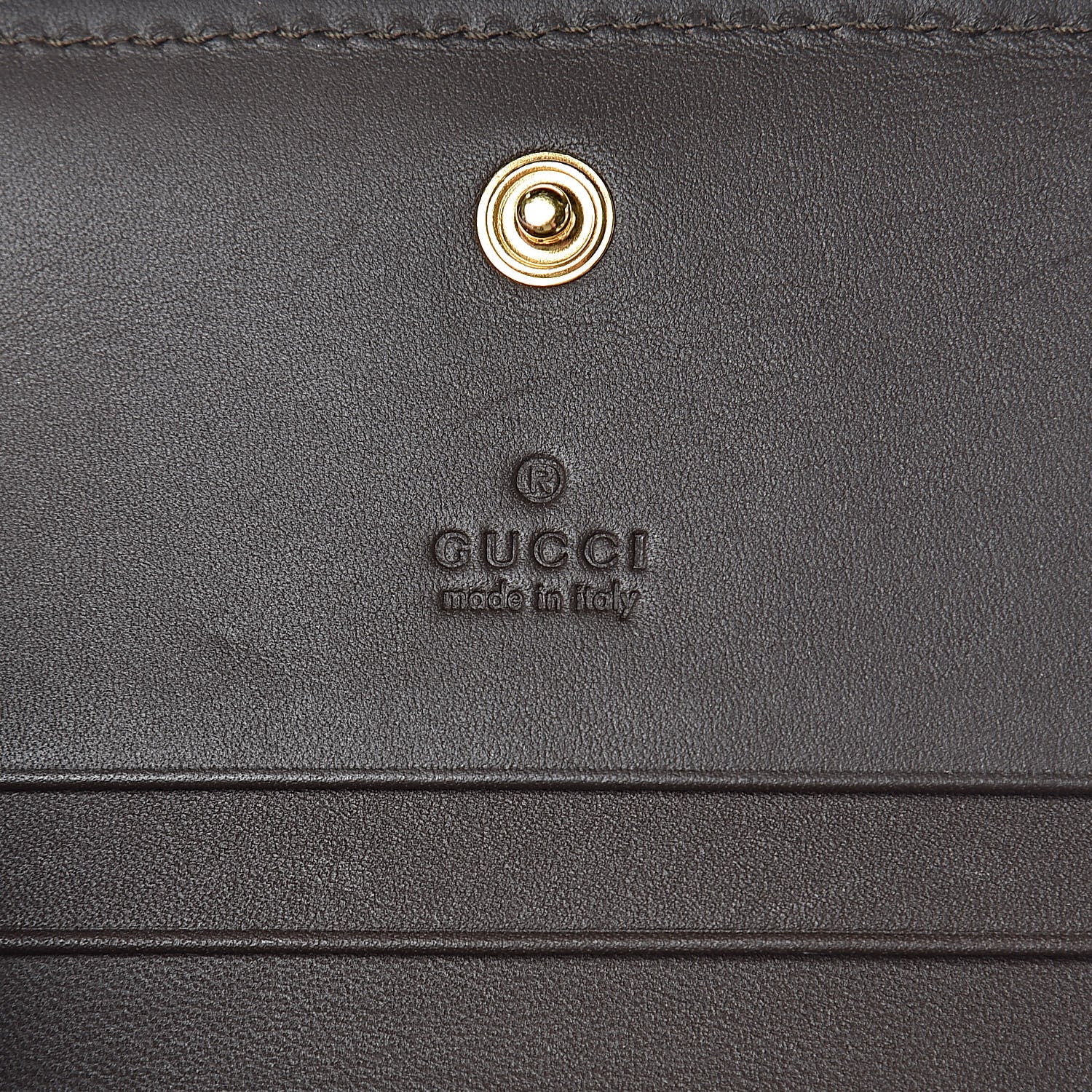 Gucci GG Supreme Monogram Card Case 6 of 8