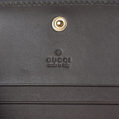 Gucci GG Supreme Monogram Card Case 6 of 8