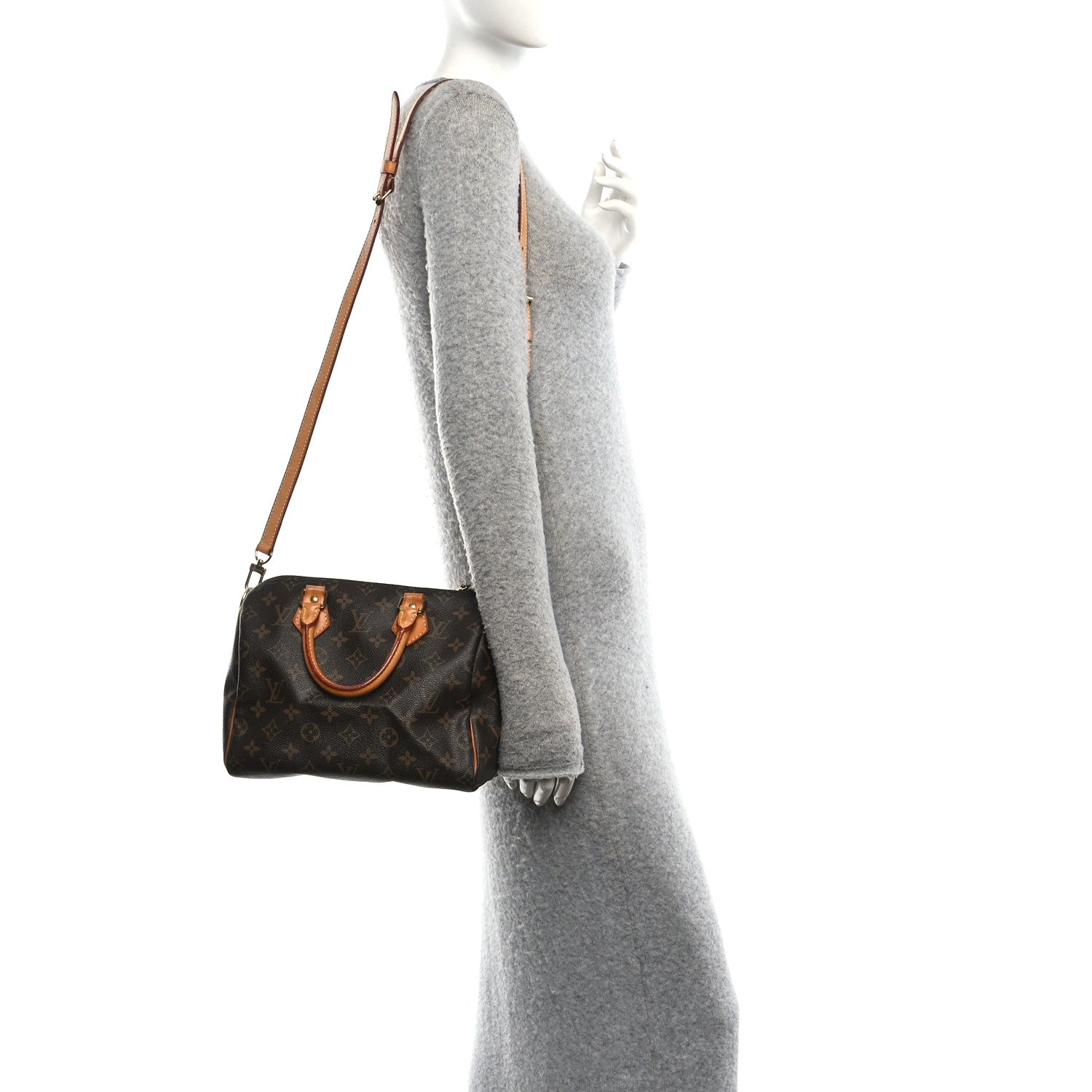 Louis Vuitton Monogram Speedy Bandouliere 25 2 of 12