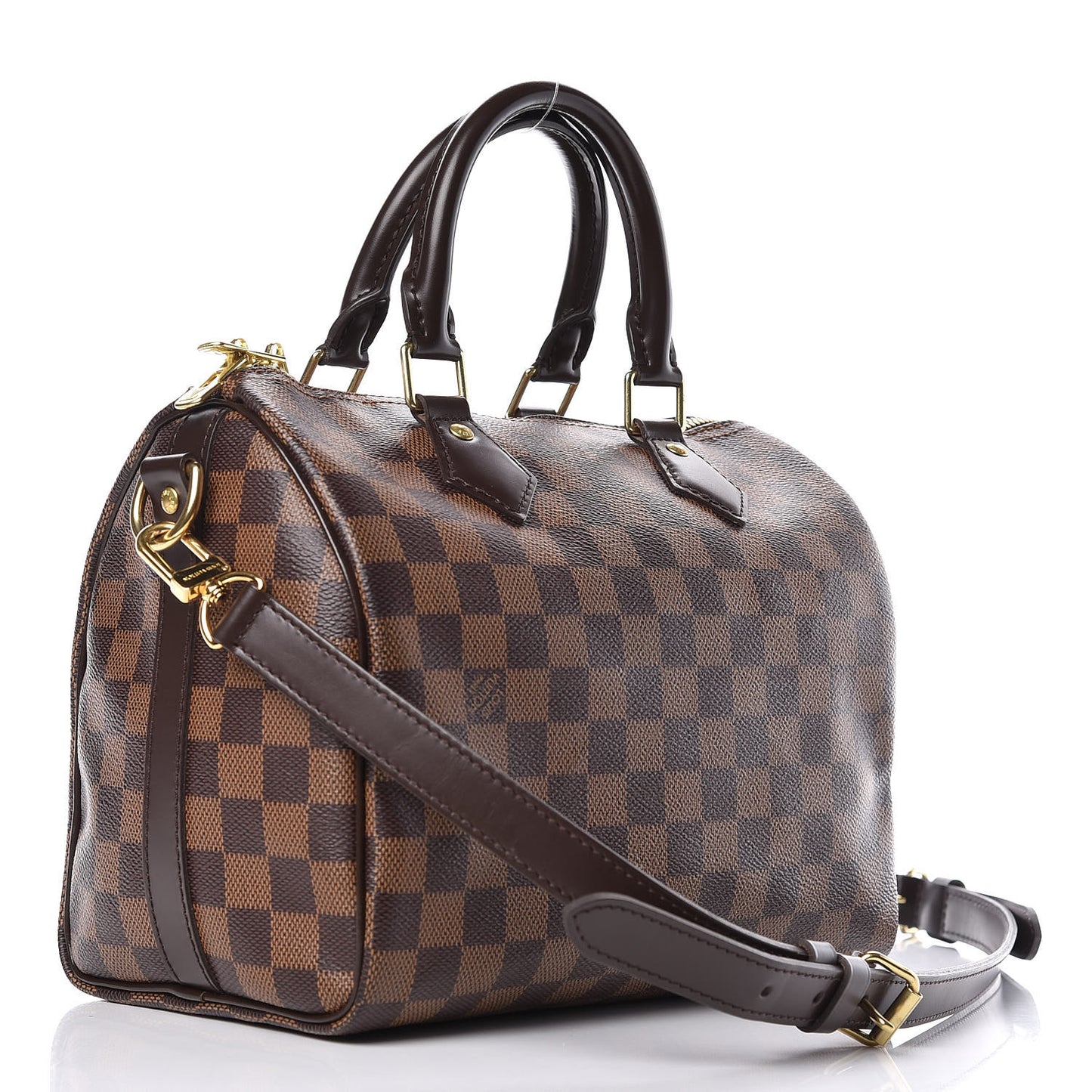 Damier Ebene Speedy Bandouliere 25
