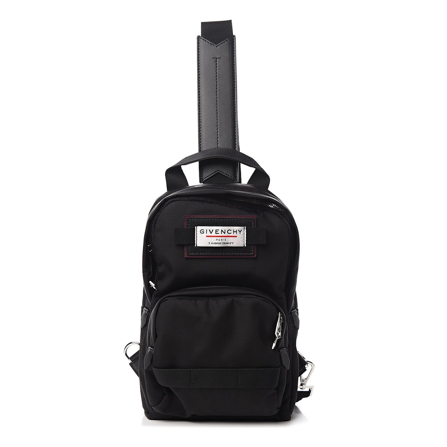 Nylon Small Downtown Sling Bag Black
