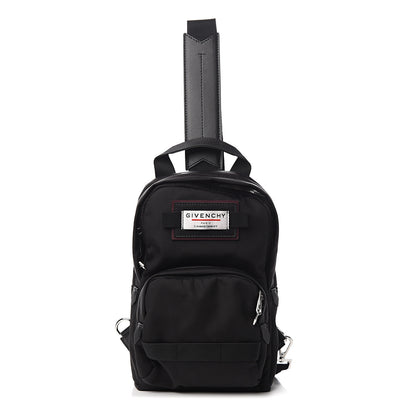 Givenchy Nylon Small Downtown Sling Bag Black 1 of 9