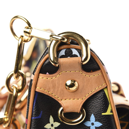 Louis Vuitton Monogram Multicolor Rita Black 11 of 12