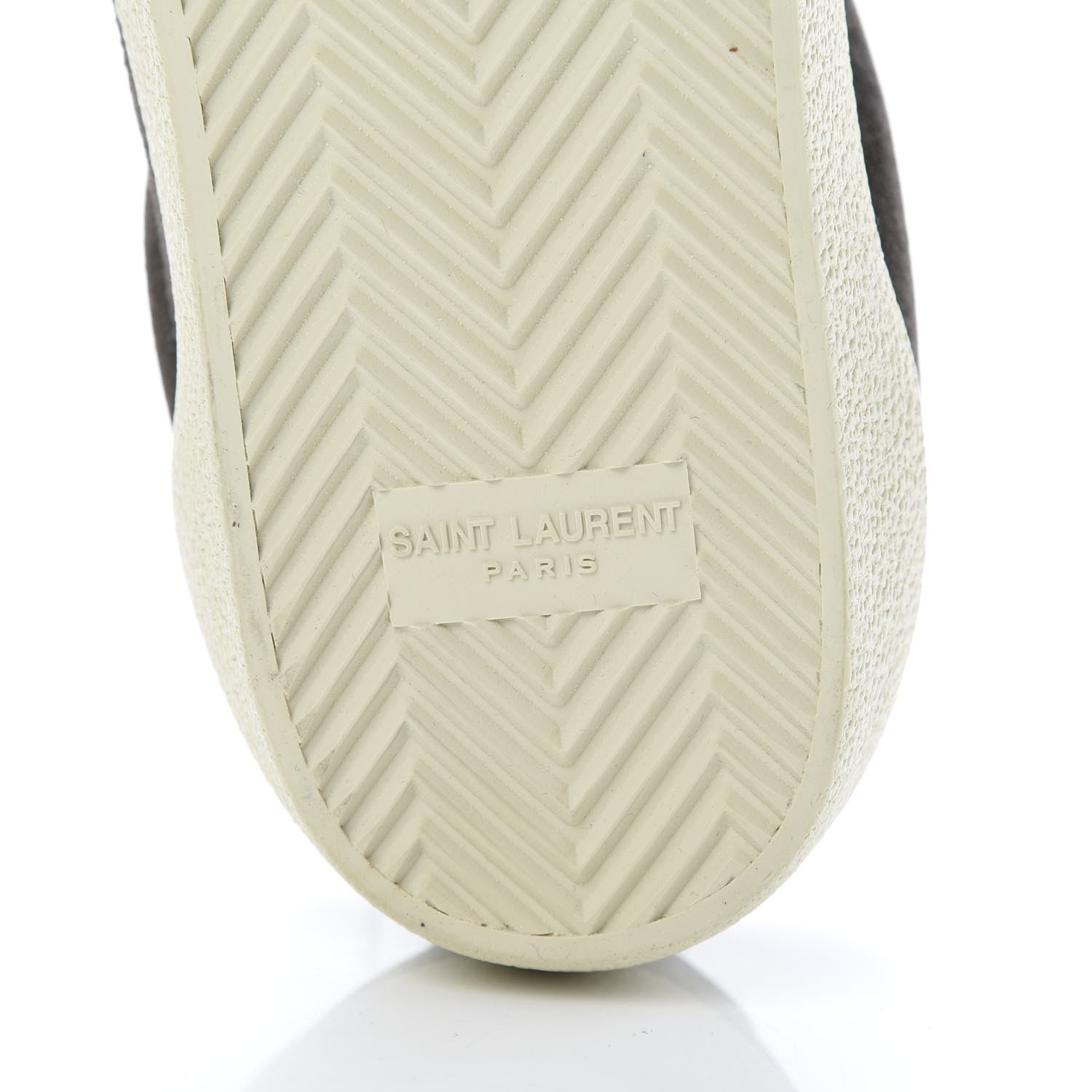 Saint Laurent Suede Soho Mens Court Classic Sneakers 41.5 Bronze White 6 of 8