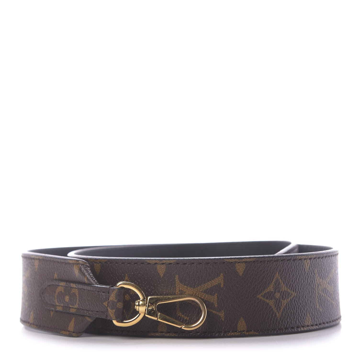 Louis Vuitton Monogram Bandouliere Shoulder Strap Black 1 of 7