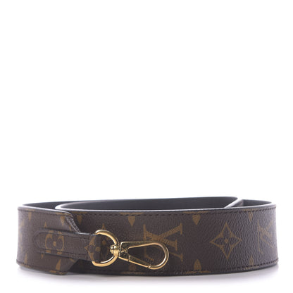 Louis Vuitton Monogram Bandouliere Shoulder Strap Black 1 of 7