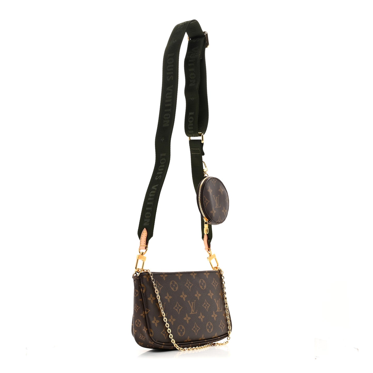 Monogram Multi Pochette Accessories Kaki