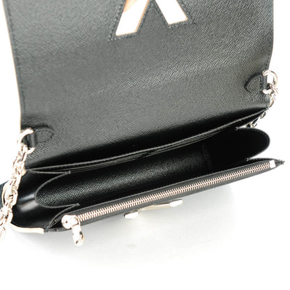 Louis Vuitton Epi World Tour Twist Chain Wallet Black 5 of 7