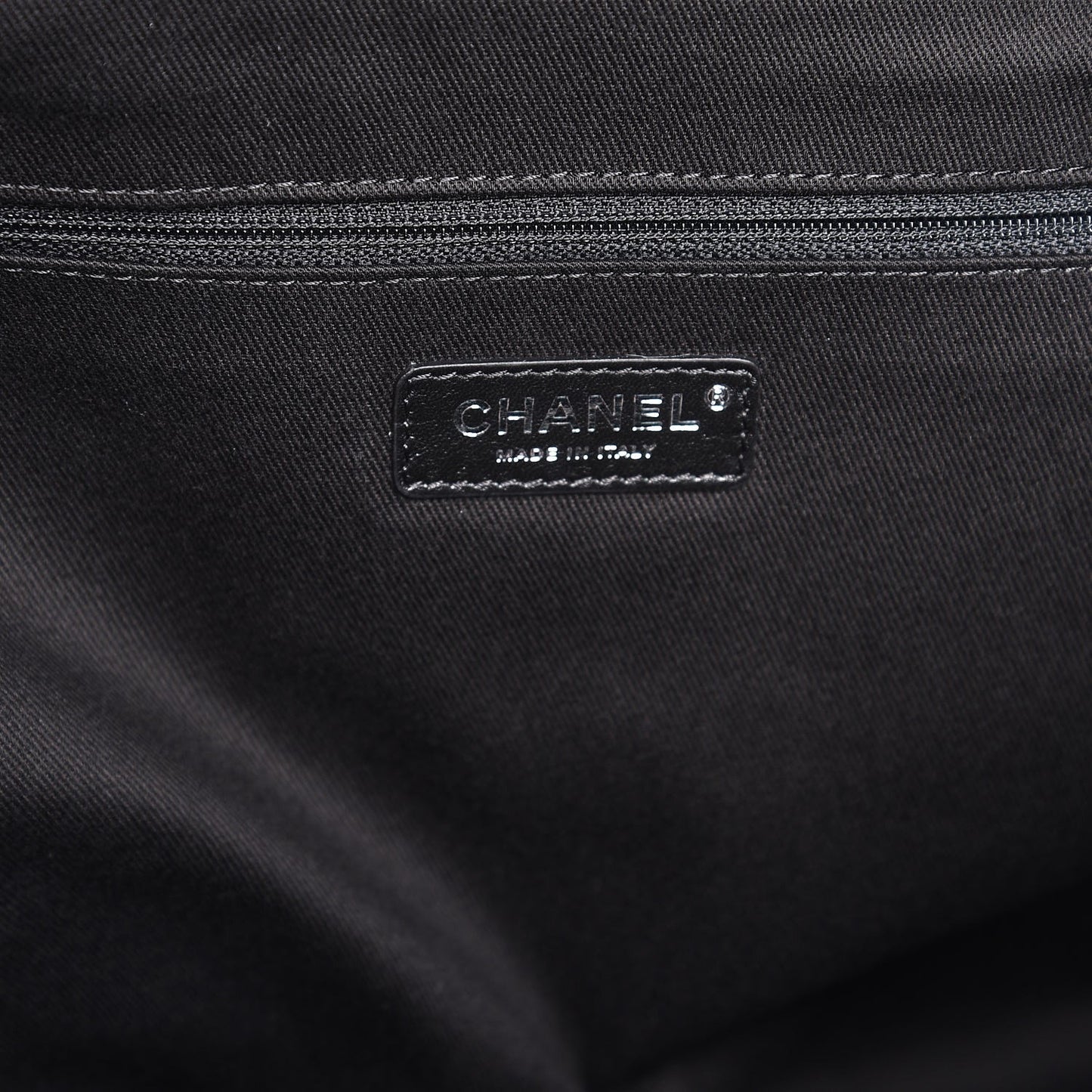 Canvas Large Deauville Tote Charcoal