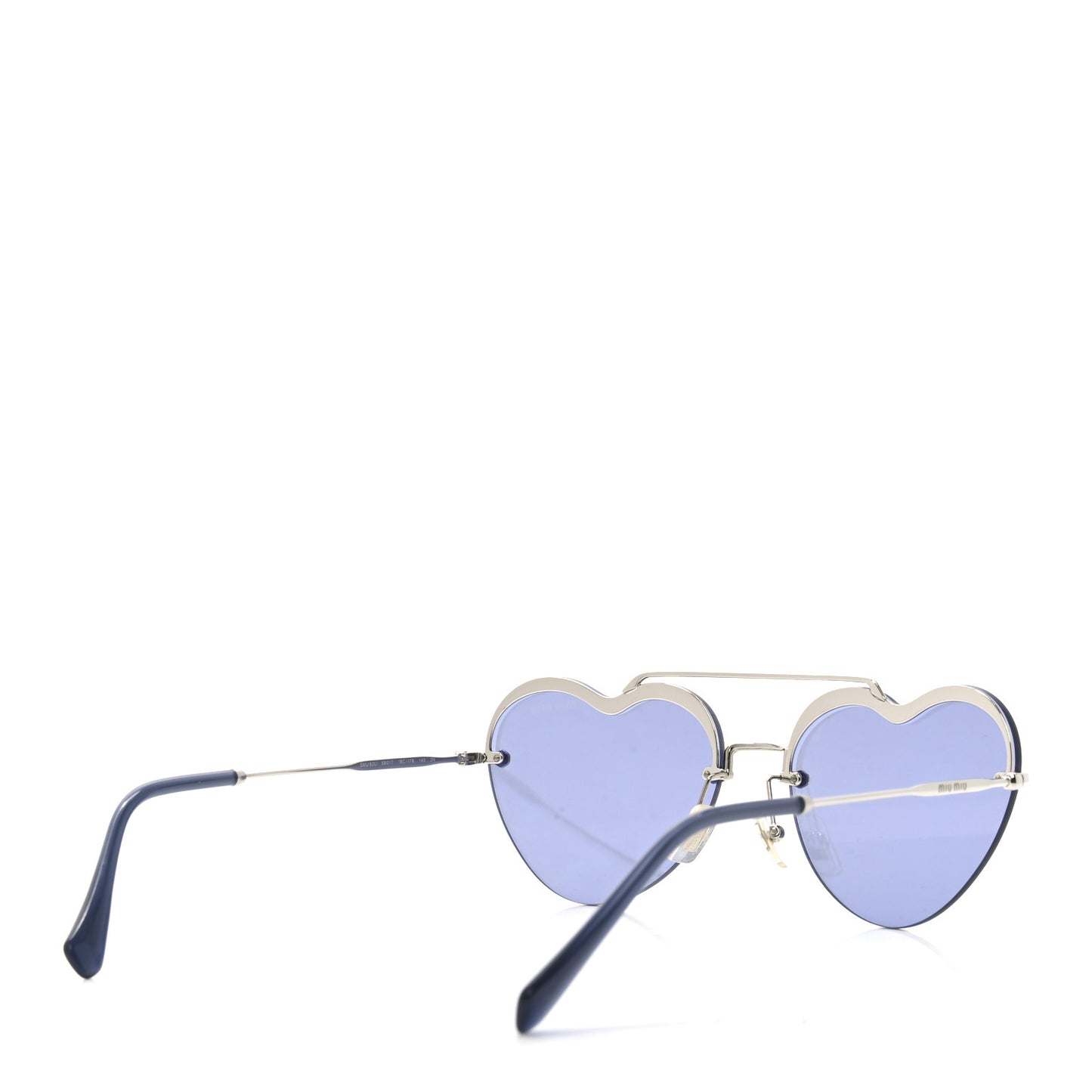 Metal Heart Sunglasses SMU62U Purple
