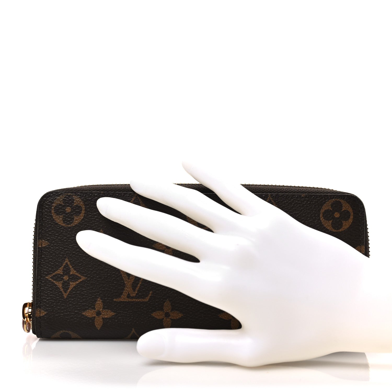 Louis Vuitton Monogram Clemence Wallet Rose Ballerine 2 of 6