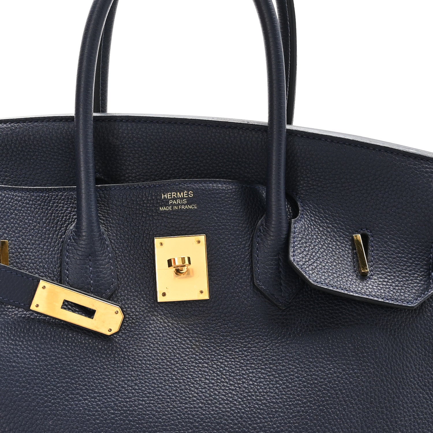 Hermes Togo Birkin 35 Bleu Nuit 7 of 14