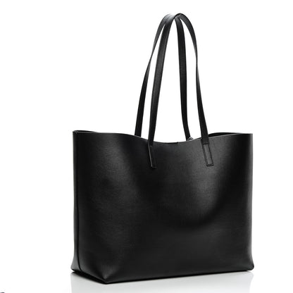 Saint Laurent Calfskin Large Shopping Tote Black 4 of 8