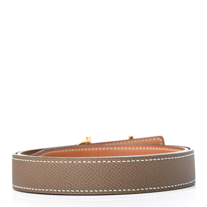 Hermes Swift Epsom 24mm Gamma Belt 75 Gold Etoupe 2 of 4