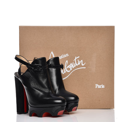 Christian Louboutin Nappa Suede Forgeron 140 Mule 36.5 Black 8 of 10