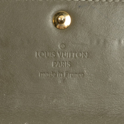 Louis Vuitton Vernis Sarah Wallet Gris Art Deco 6 of 17
