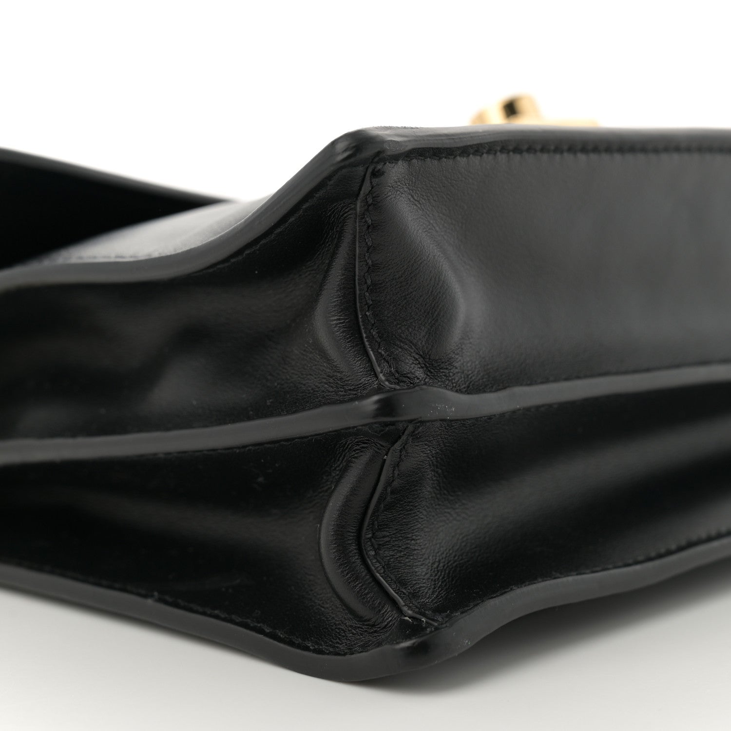 Prada Calfskin Soft Sound Charms Shoulder Bag Black 6 of 14