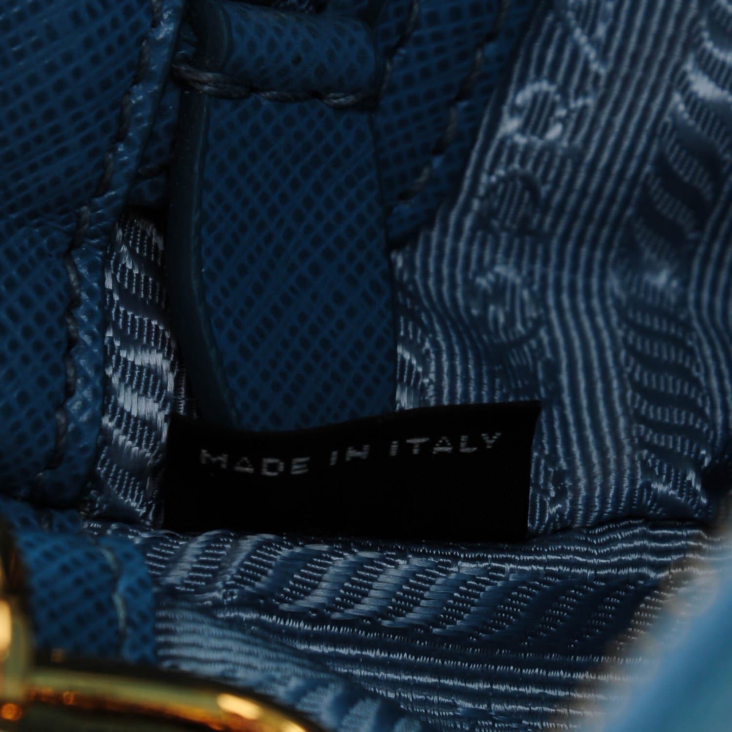 Saffiano Galleria Mini Double Zip Tote Aviazione
