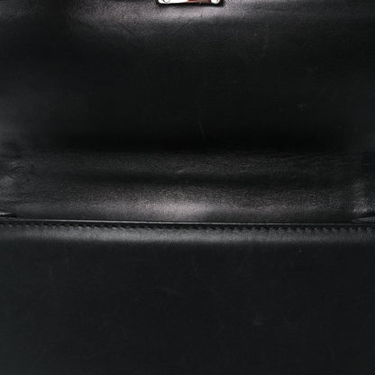 Valentino Garavani Vitello Medium Glam Lock Rockstud Flap Black 9 of 19