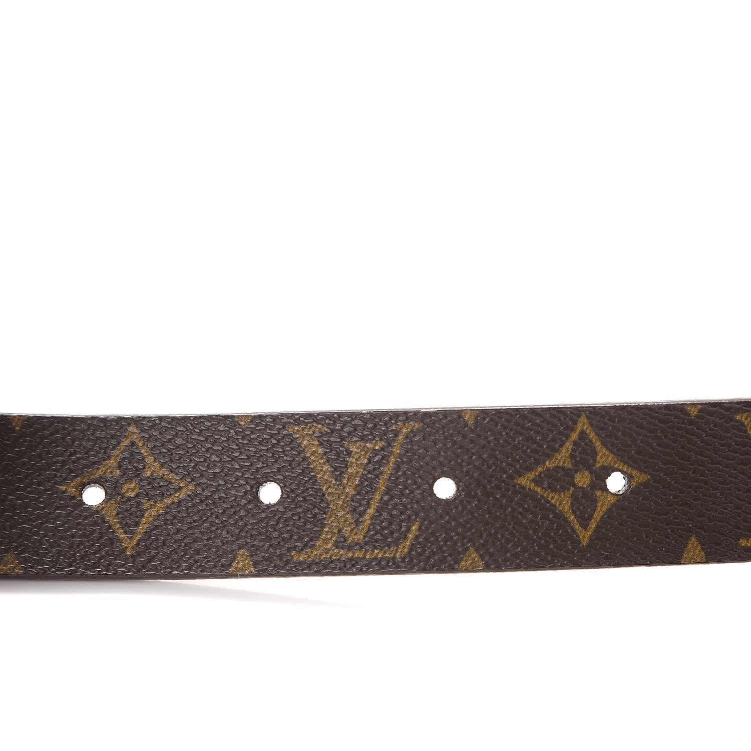 Louis Vuitton Monogram Ceinture Belt Gold Buckle 85 34 6 of 10