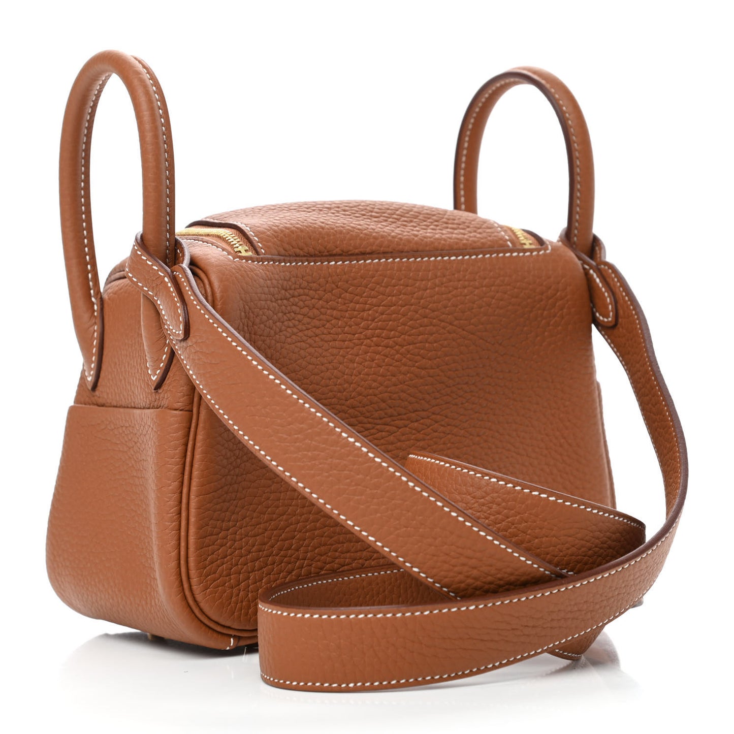 Taurillon Clemence Mini Lindy 20 Gold