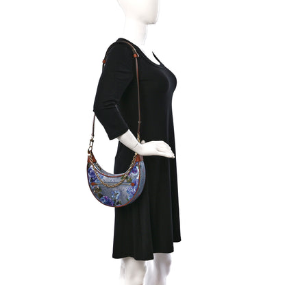 Louis Vuitton Metallic Monogram LV Garden Loop PM Blue 2 of 8