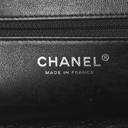 Chanel Patent Quilted Timeless Clutch Black 7 of 11