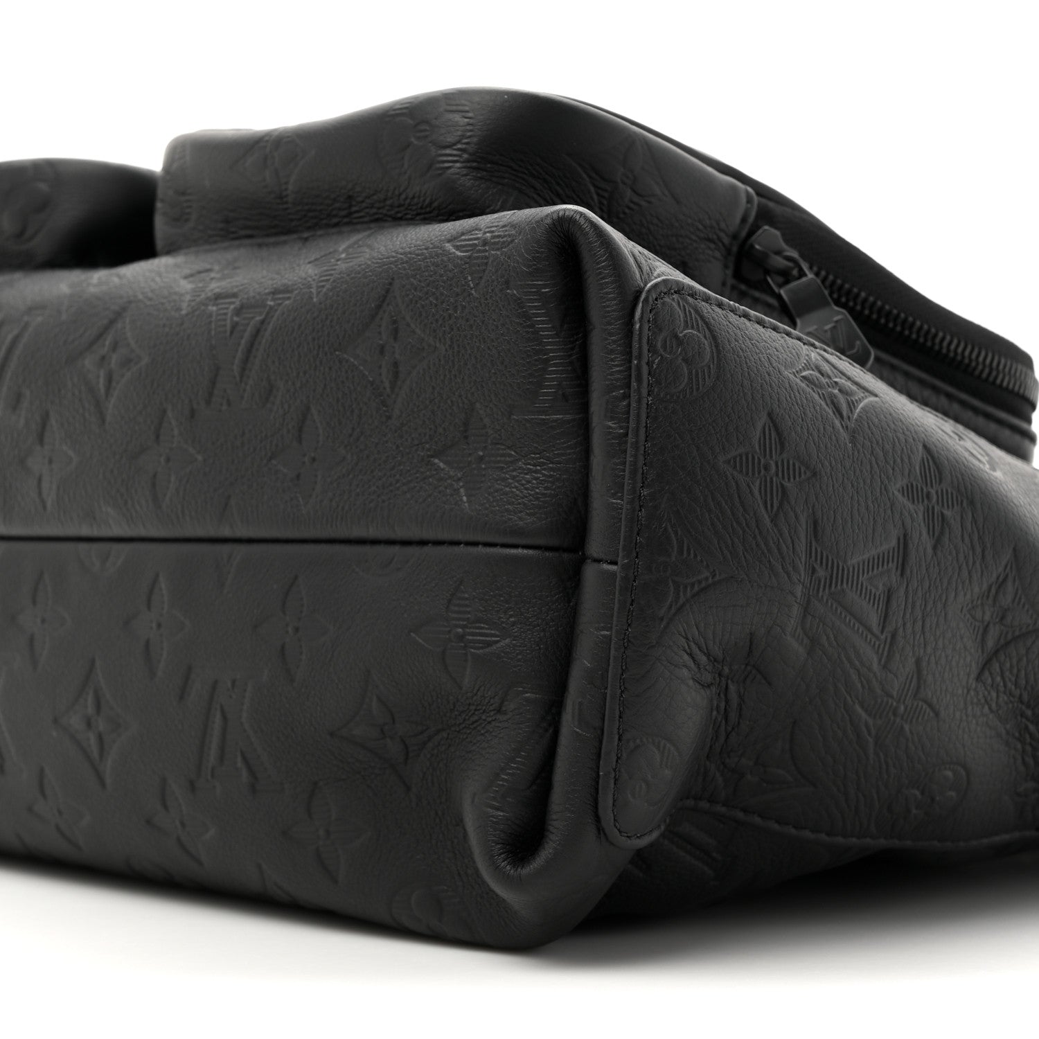 Louis Vuitton Calfskin Monogram Shadow Hobo Cargo Black 9 of 9