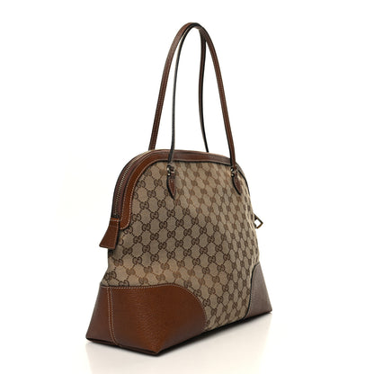 Gucci Monogram Medium Bree Shoulder Bag Beige Tabacco 3 of 11