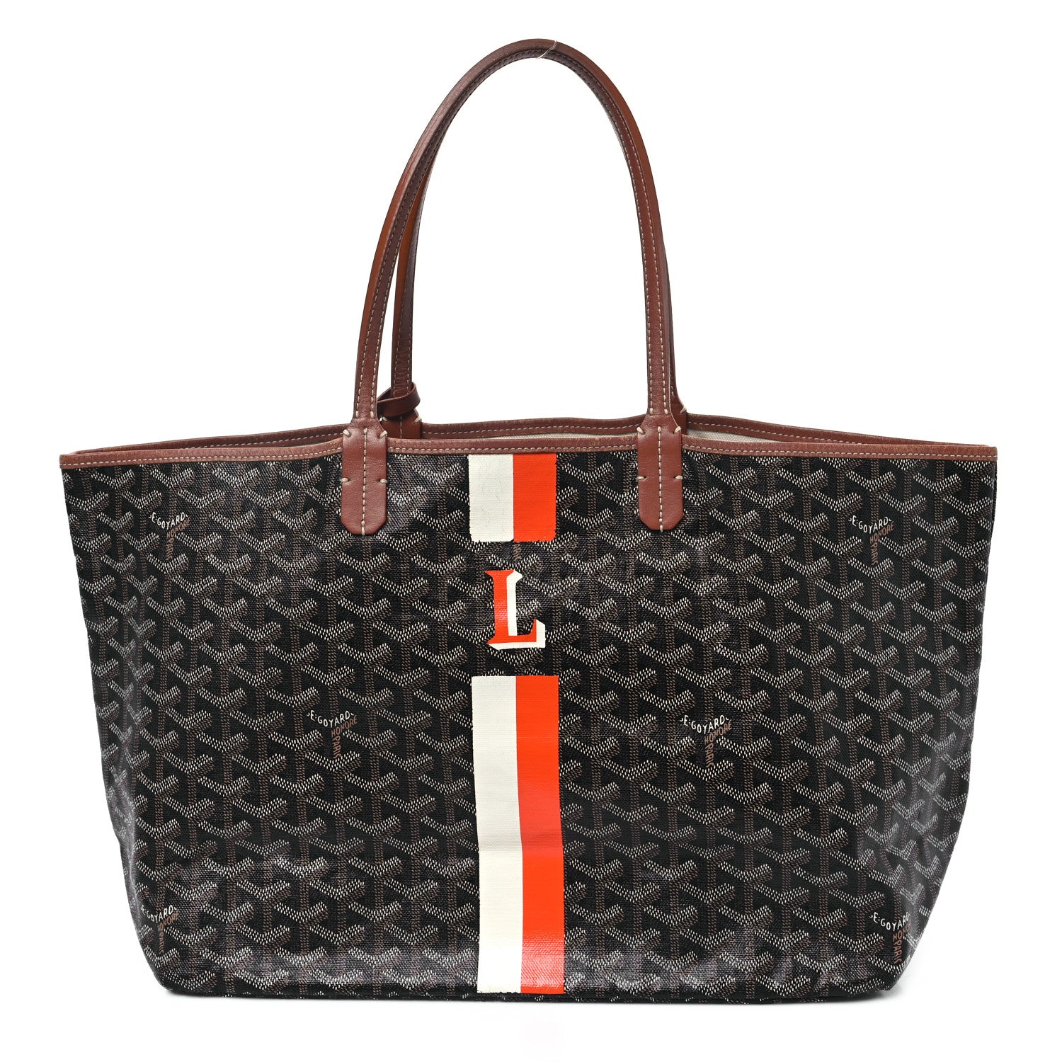 Goyard Goyardine Saint Louis PM Black Gold 1 of 11