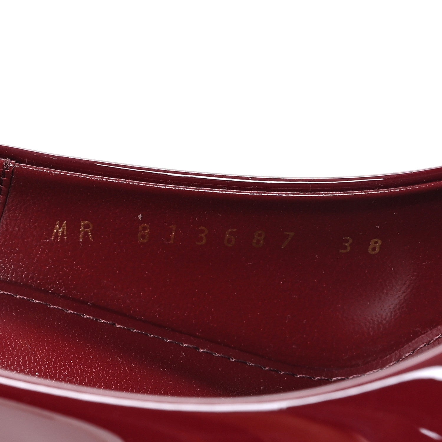 Saint Laurent Vernice Seta Soft Norma 90 Pumps 38 Grenat 9 of 10