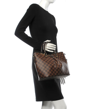 Louis Vuitton Damier Ebene Siena MM 3 of 9