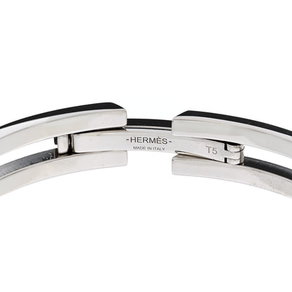 Hermes Stainless Steel H Link Bracelet 4 of 5