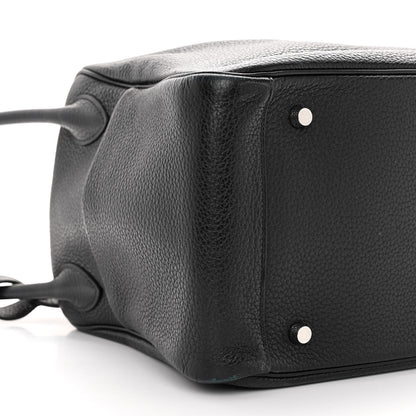 Hermes Taurillon Clemence Lindy 34 Black 9 of 10