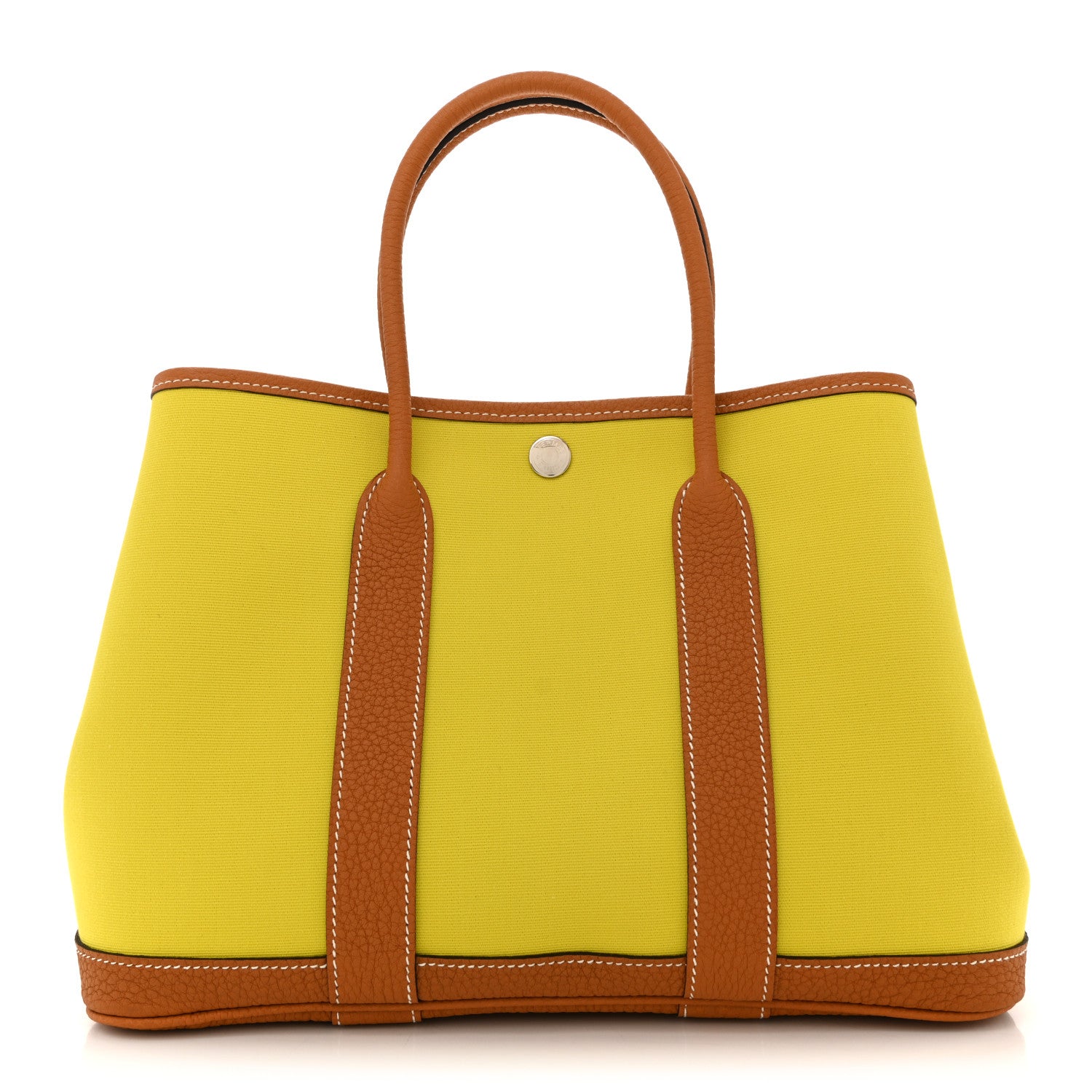 Hermes Toile Officier Negonda Garden Party 30 TPM Lime Toffee 1 of 10